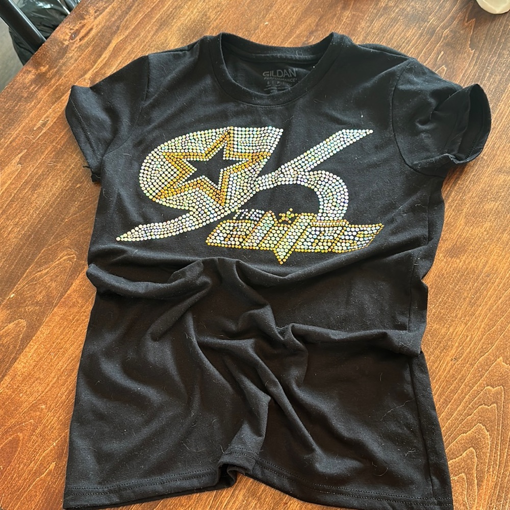 Women’s small GK elites sequined TEe